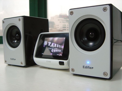 iriver U10 and Edifier M2