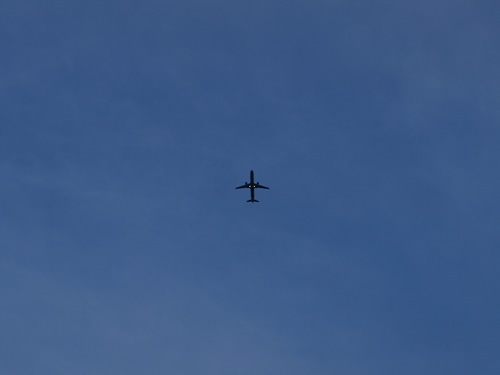 Sky and plane