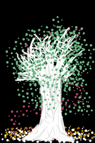 My tree, drew on iPhone